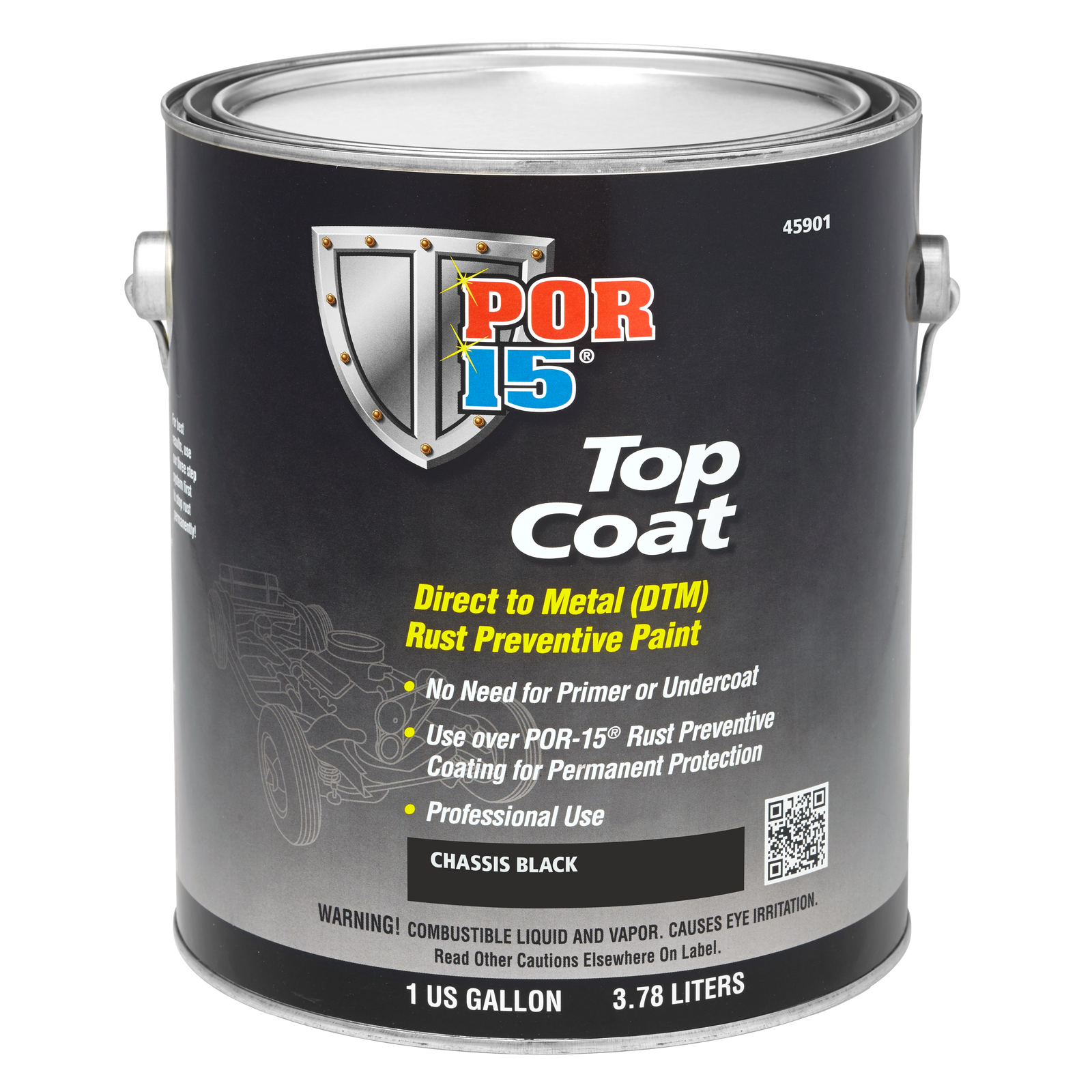 Chassis Black Top Coat Gallon