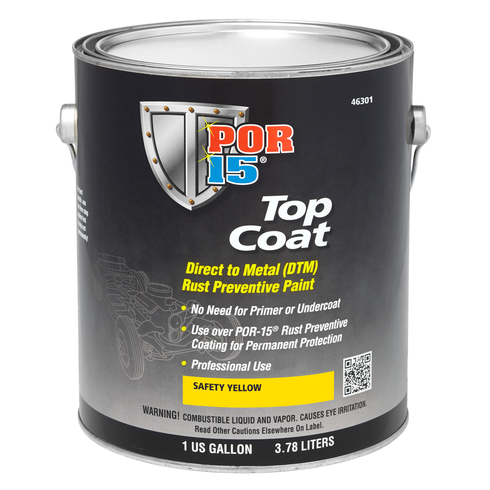 Safety Yellow Top Coat Gallon