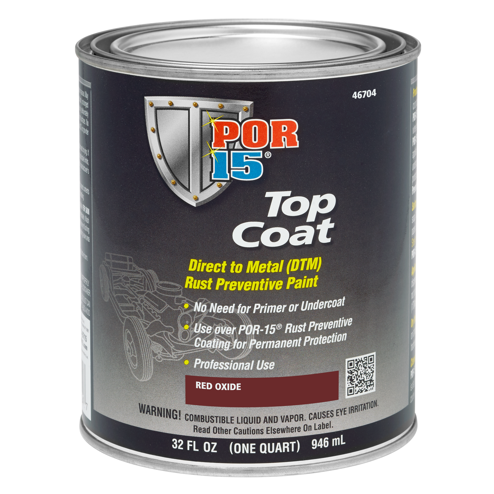 Red Oxide Top Coat Quart