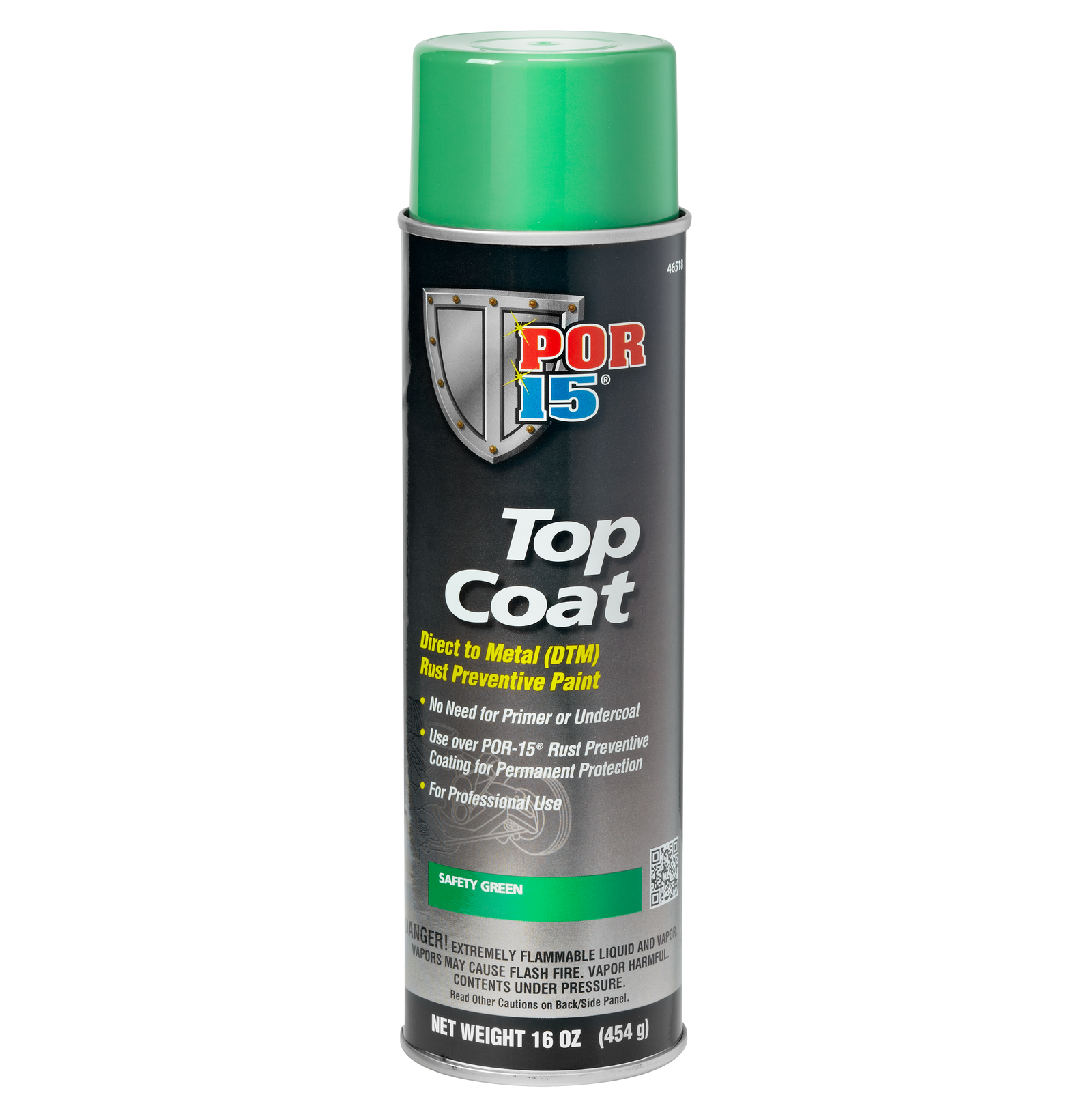 Safety Green Top Coat Aerosol