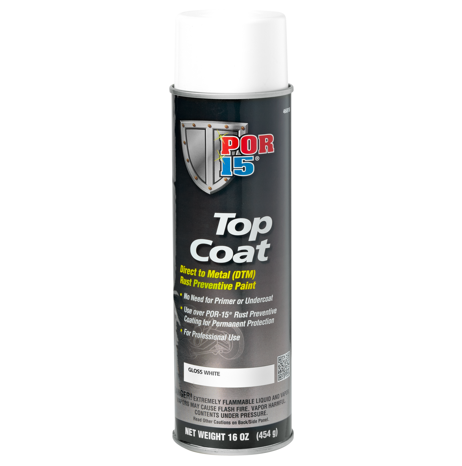 Gloss White Top Coat Aerosol