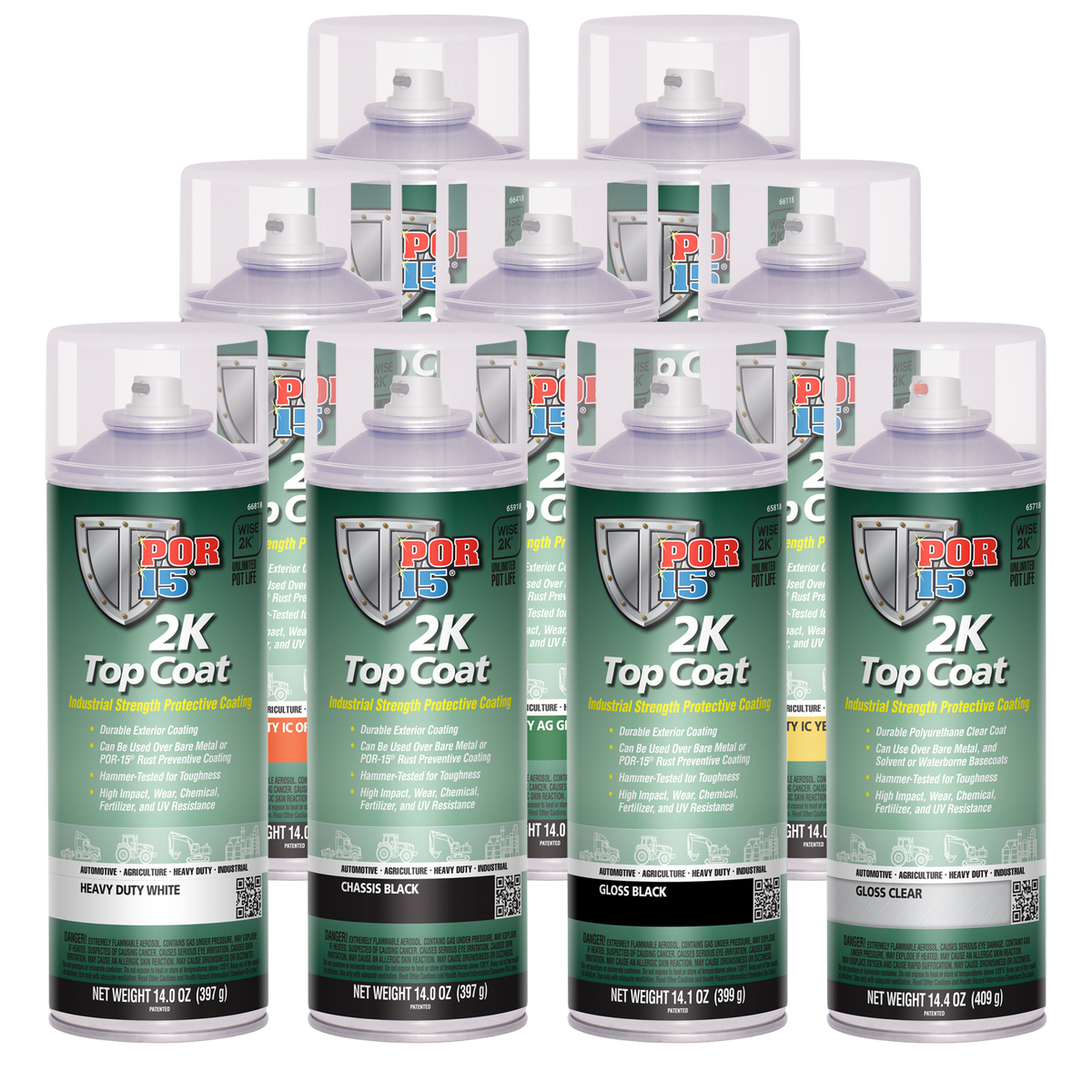 2K Top Coat Spray