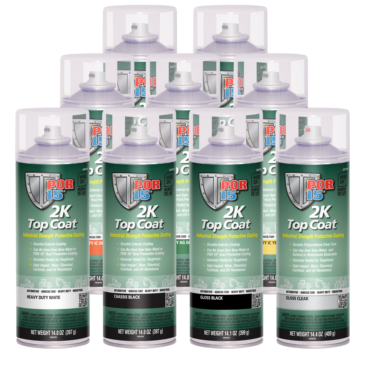 2K Top Coat Spray