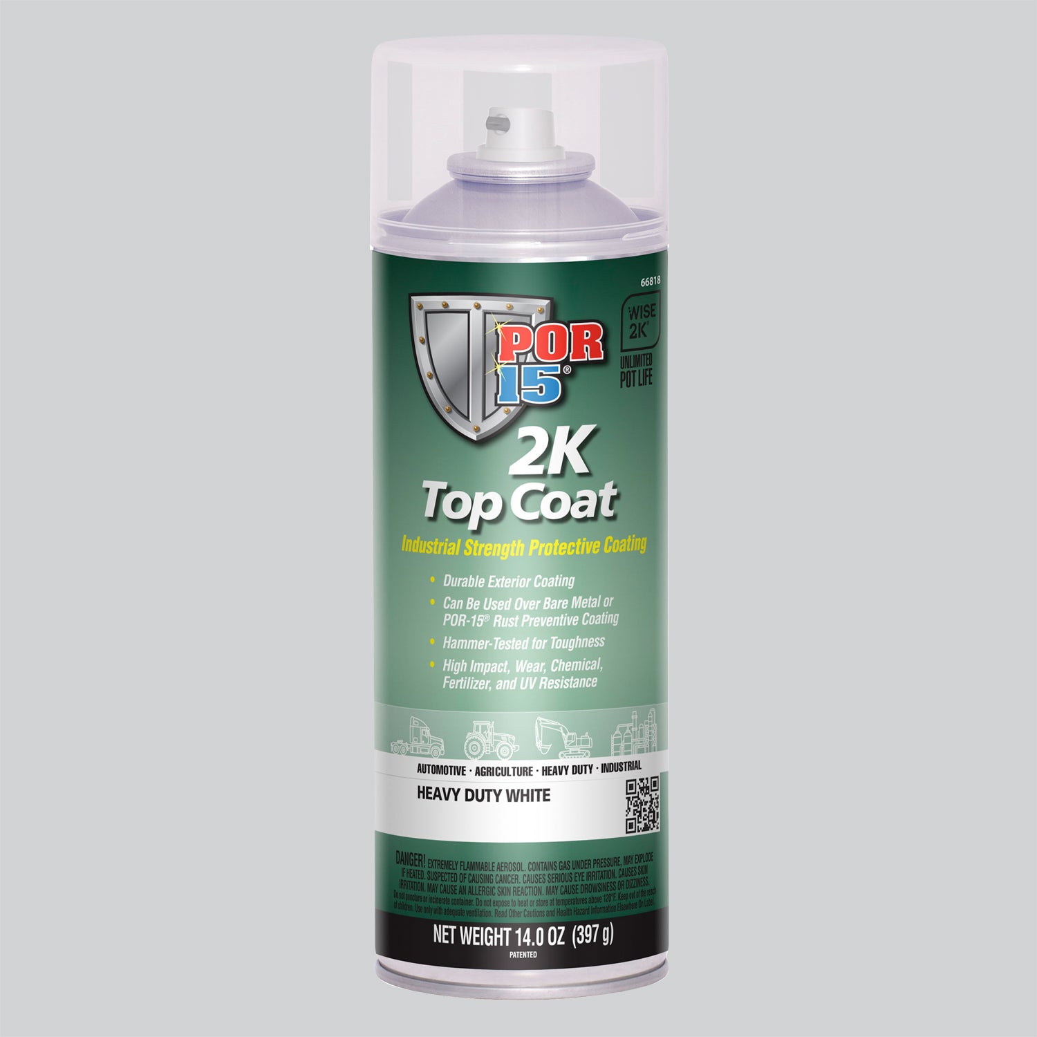 Heavy Duty White for Vehicles and HD Equipment