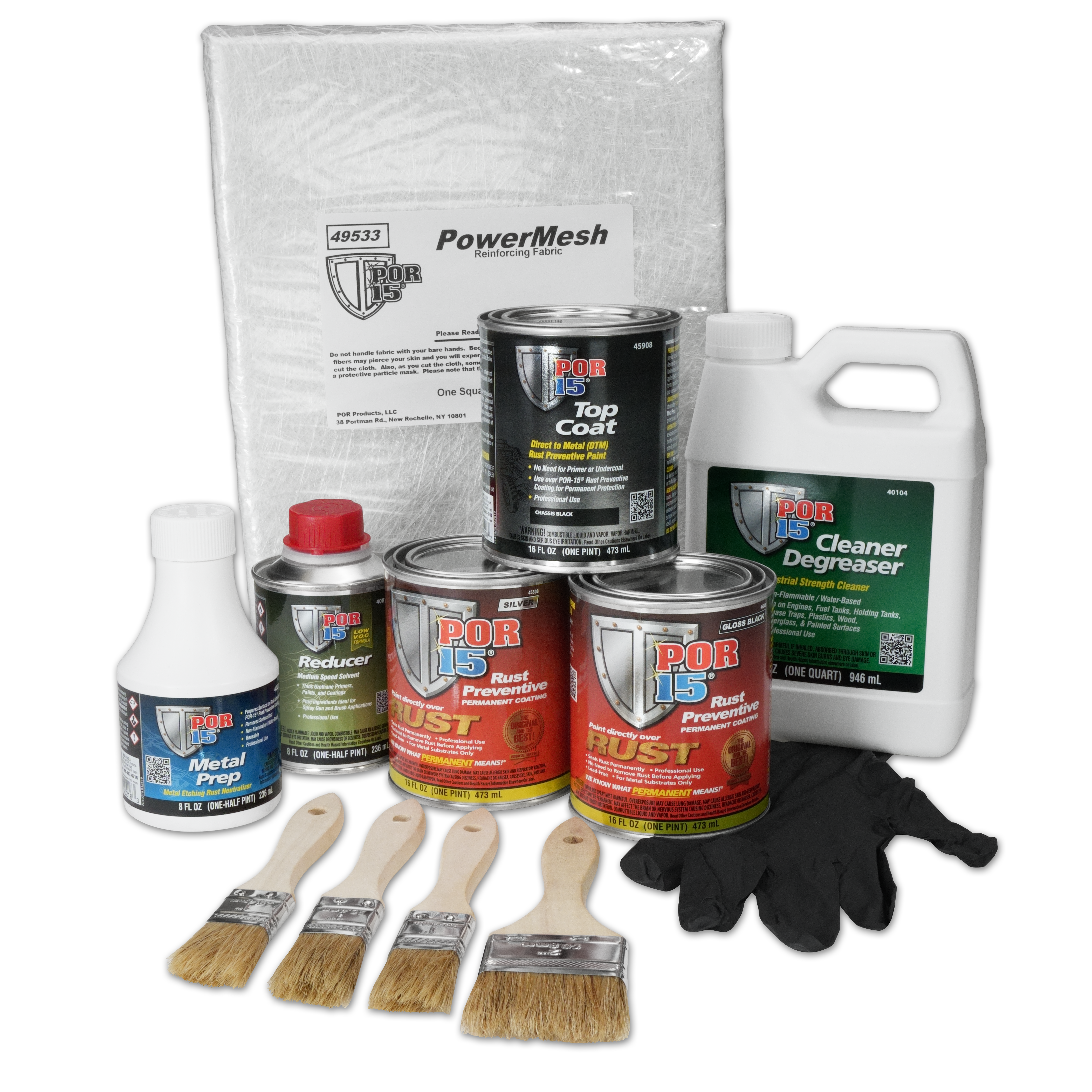 POR-15® Trunk Restoration and Floor Pan Repair Kit