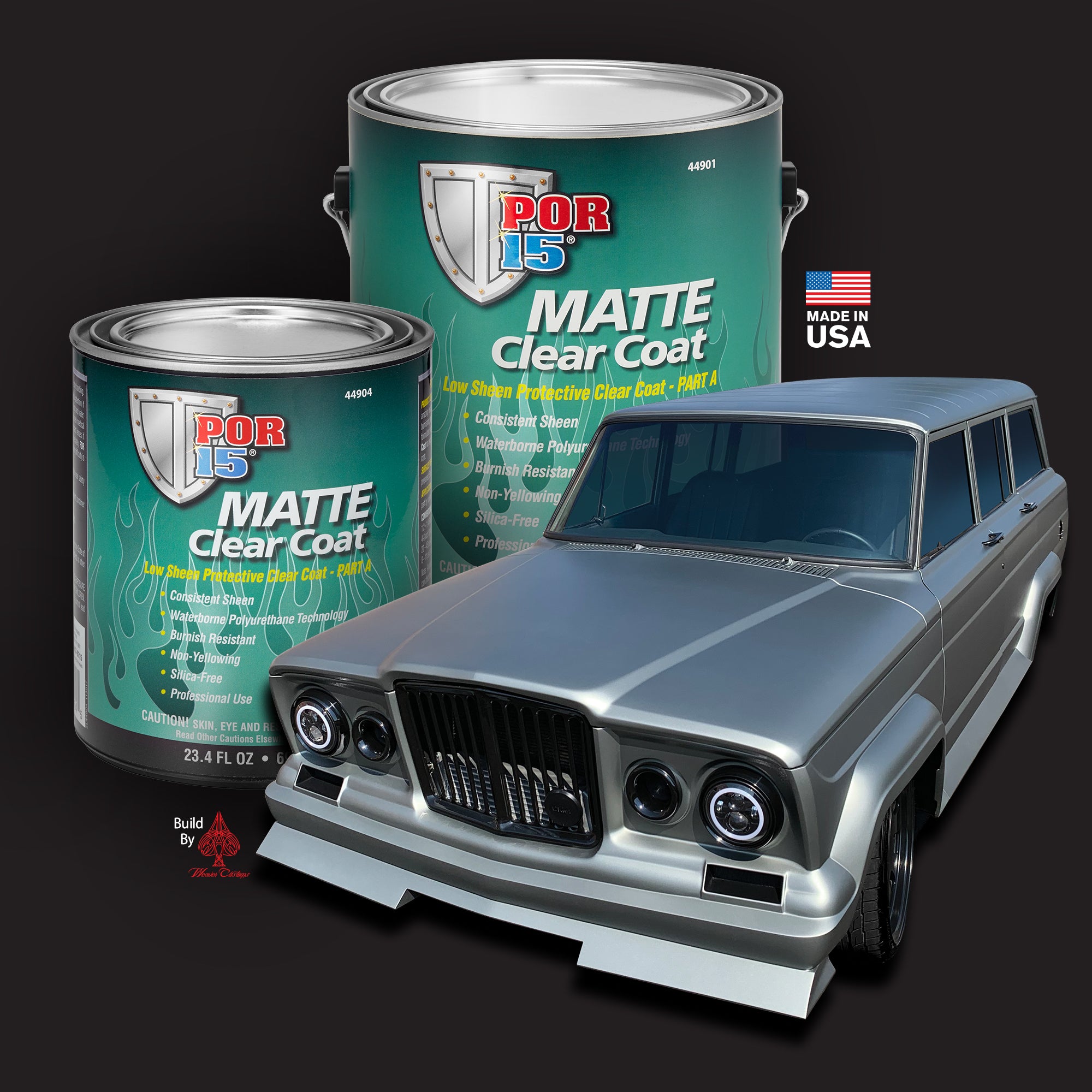 POR-15 Matte Clear Coat Low sheen automotive finish