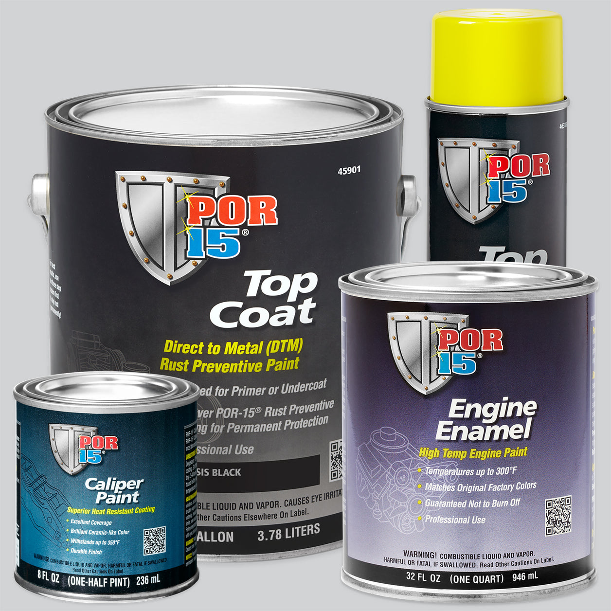 Engine Enamel Paint - High Temperature