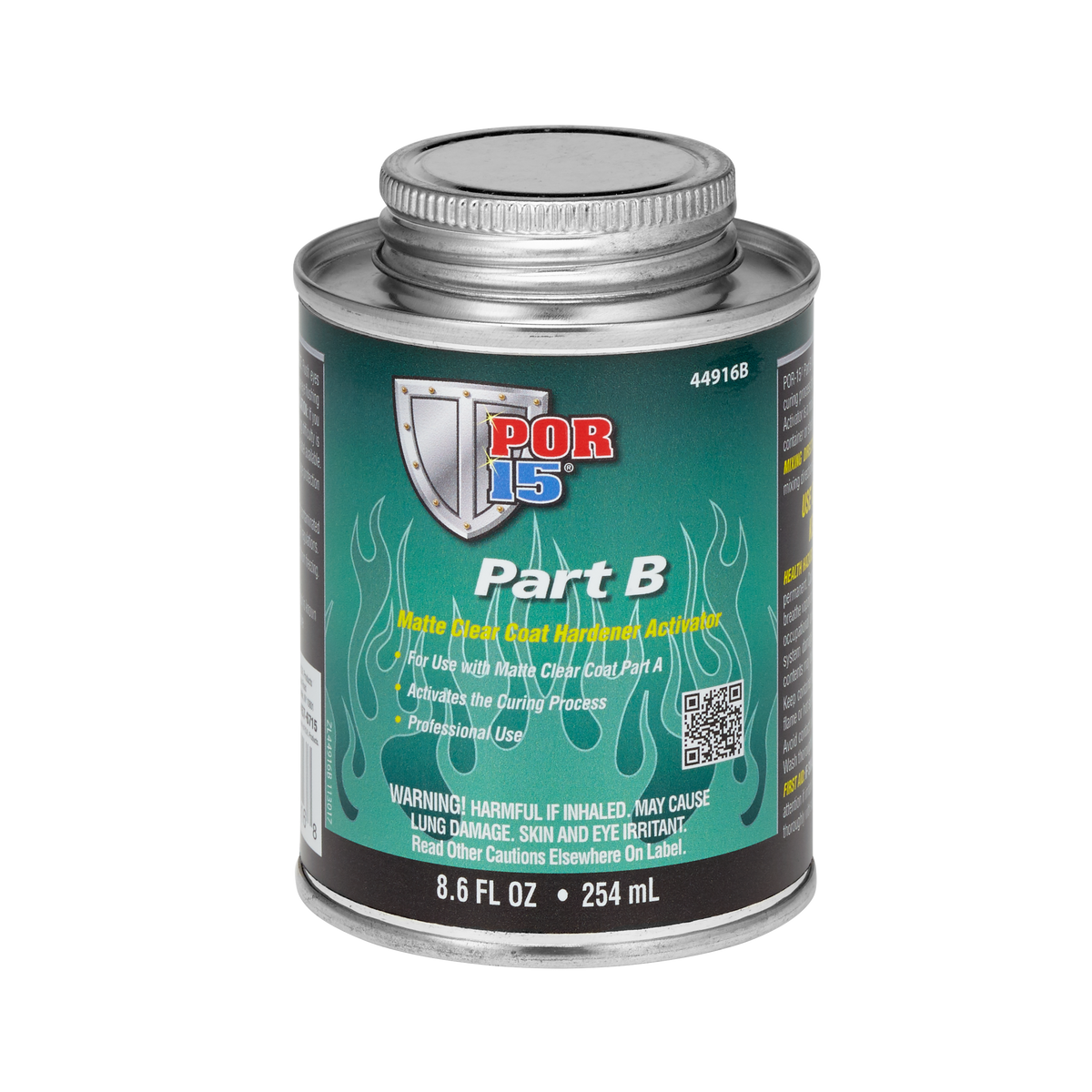 Matte Clear Hardener Part B - 8 fl oz