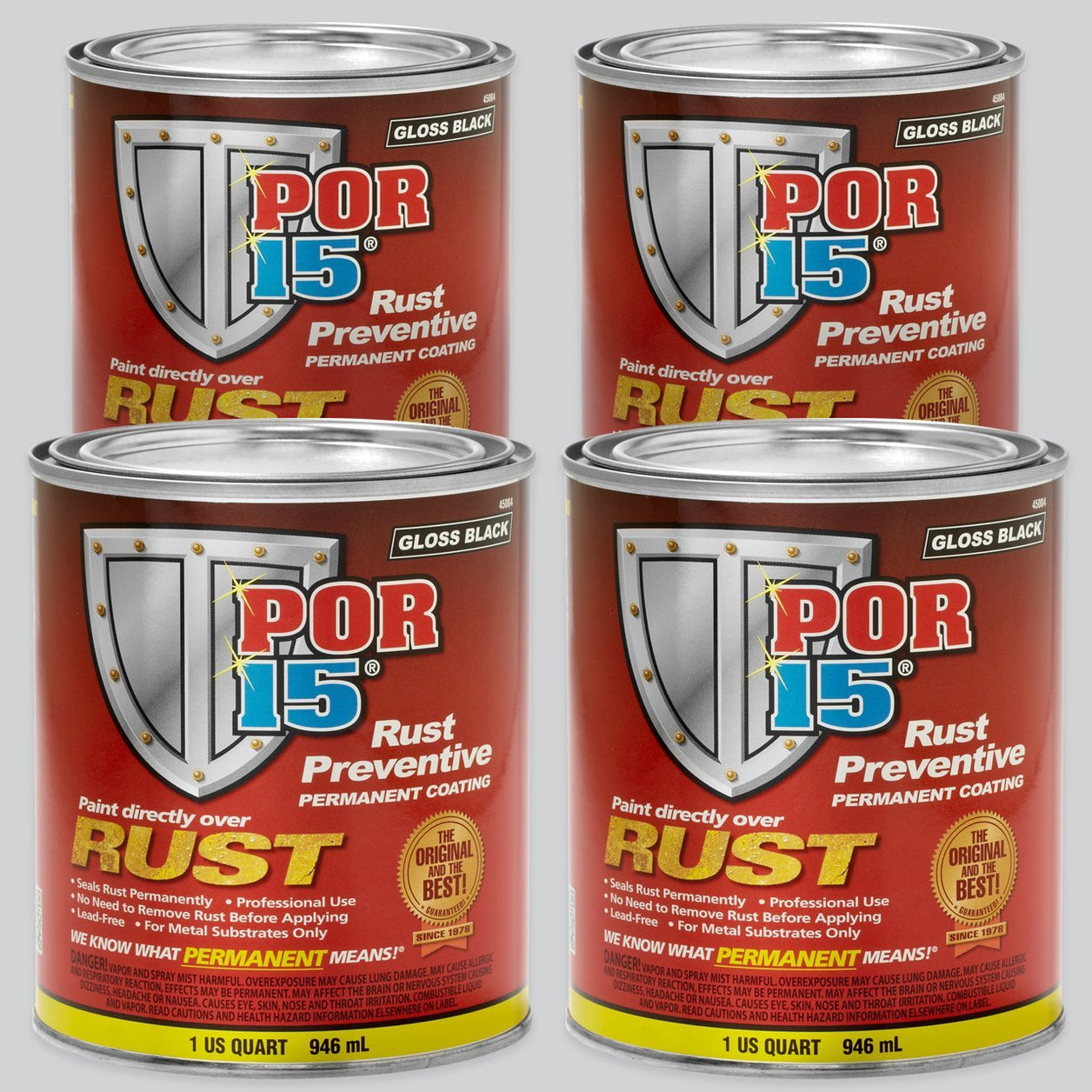 POR 15® 40020 Alloy Prep Soft Metal Etching Rust Neutralizer for Clear –  House of 1000 Kolors