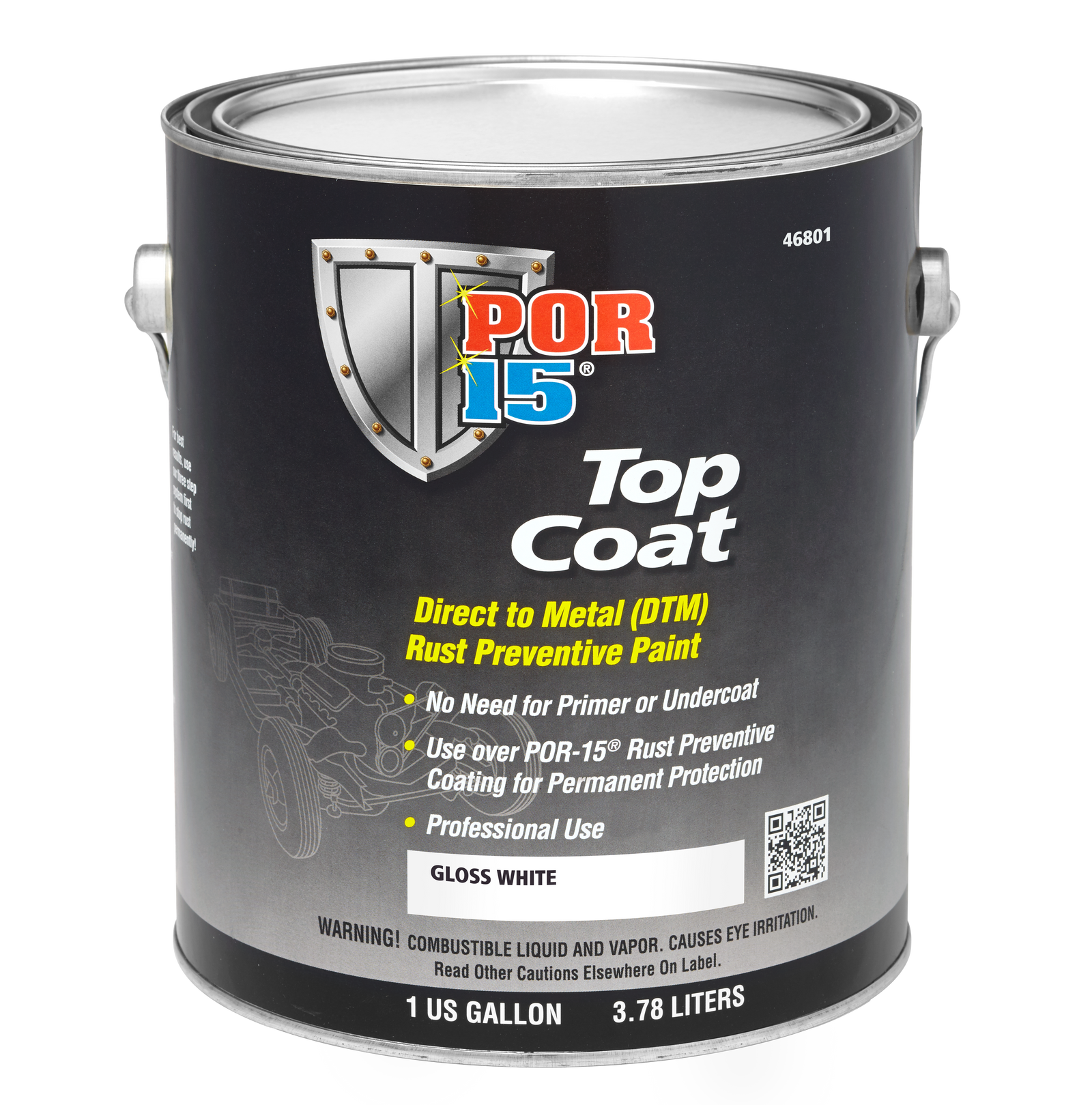 Gloss White Top Coat Gallon
