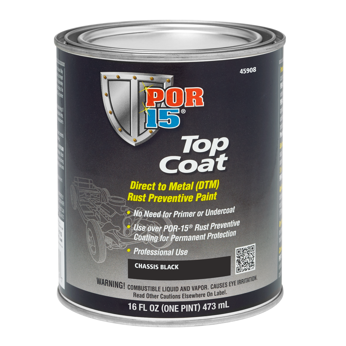 Chassis Black Top Coat Pint