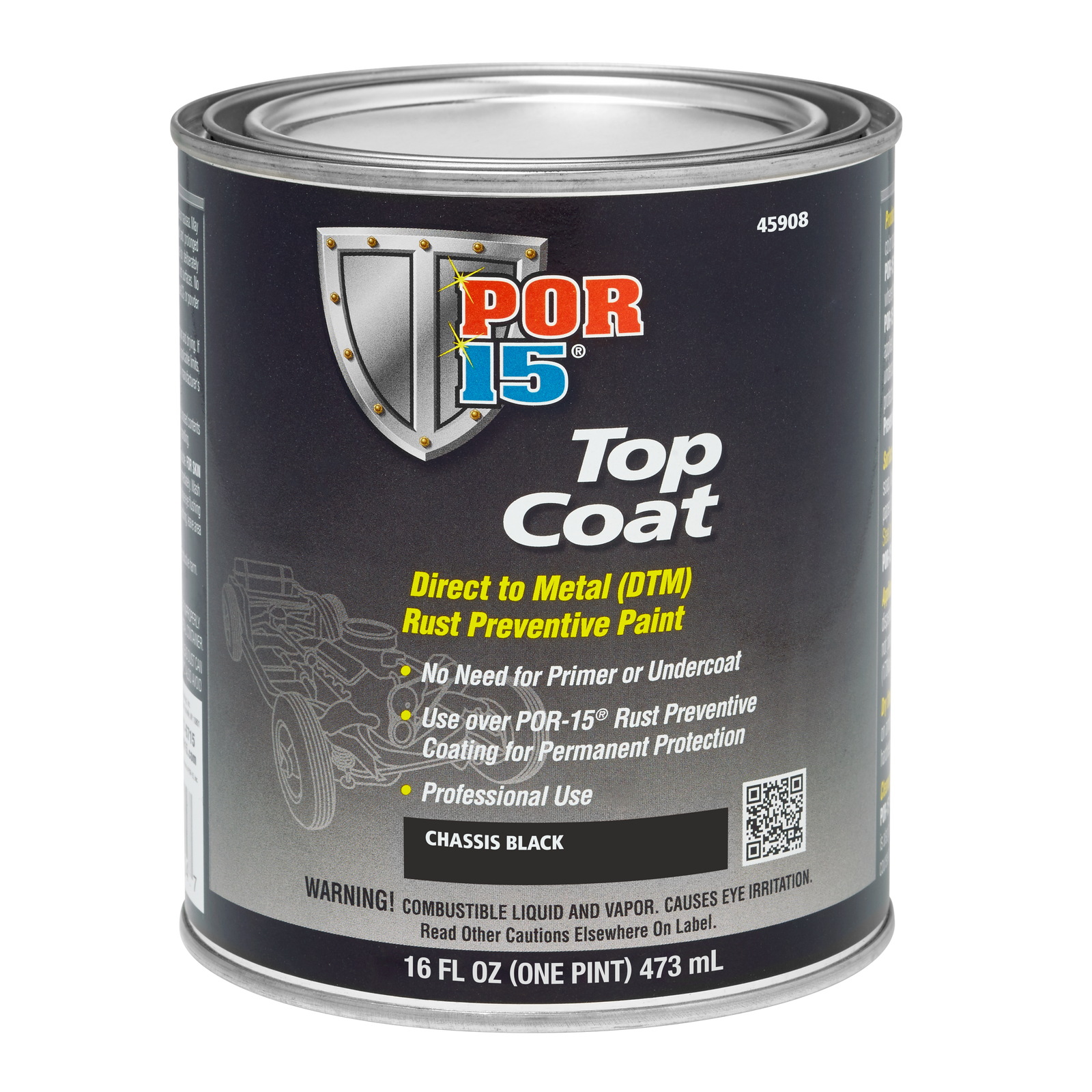 Chassis Black Top Coat Pint