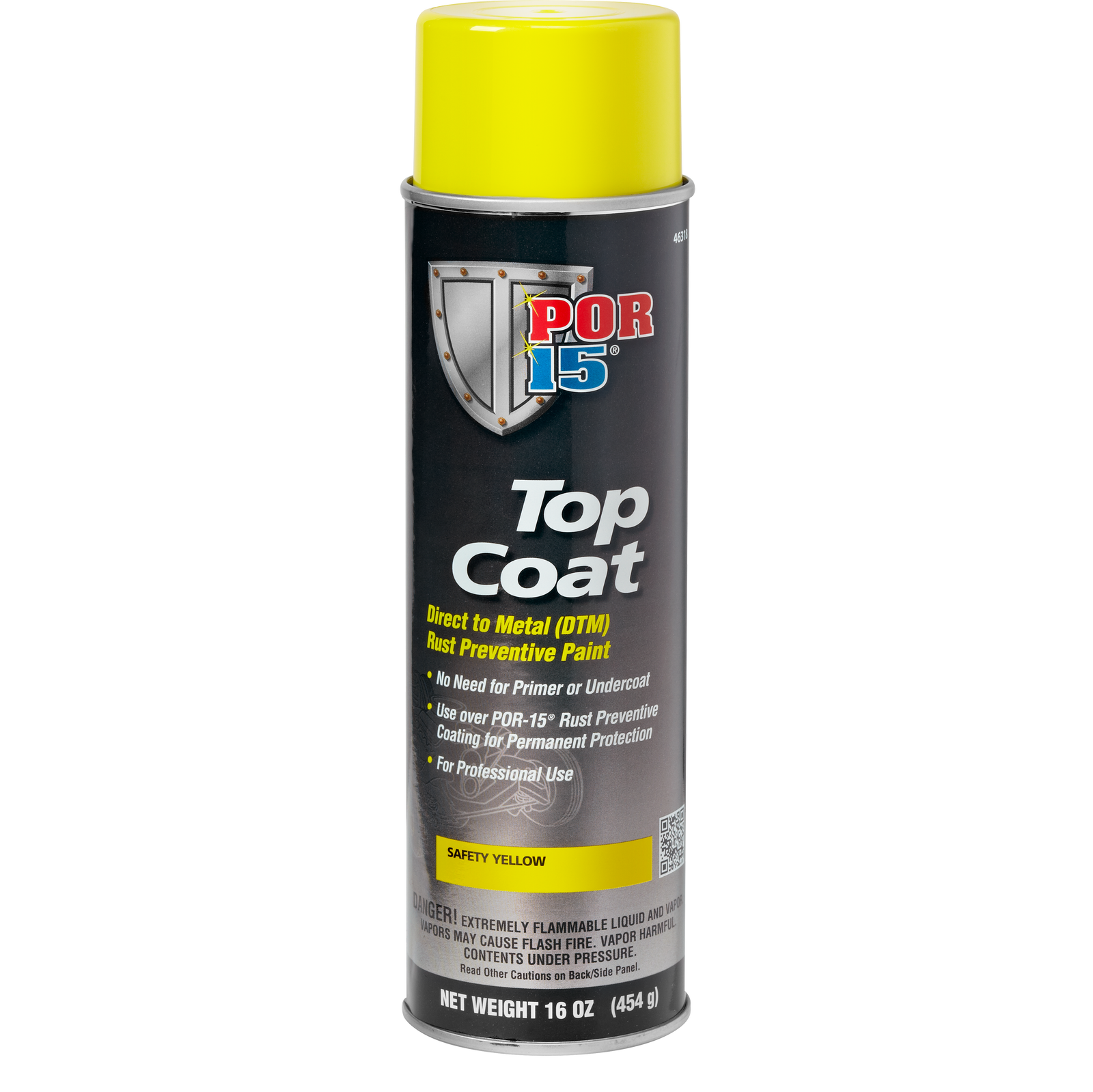 Safety Yellow Top Coat Aerosol