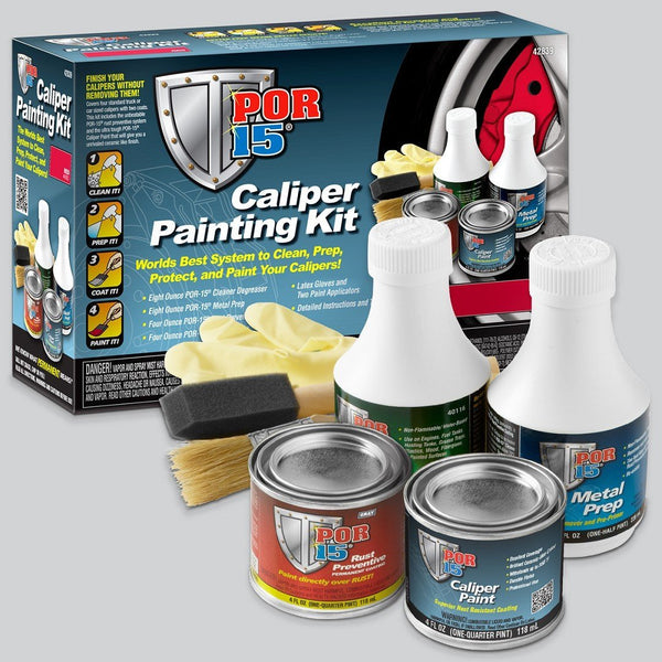 POR-15 High Temperature Paint, High Heat Resistant Paint, Weather and  Moisture Resistant, 8 Fluid Ounces, Flat Black