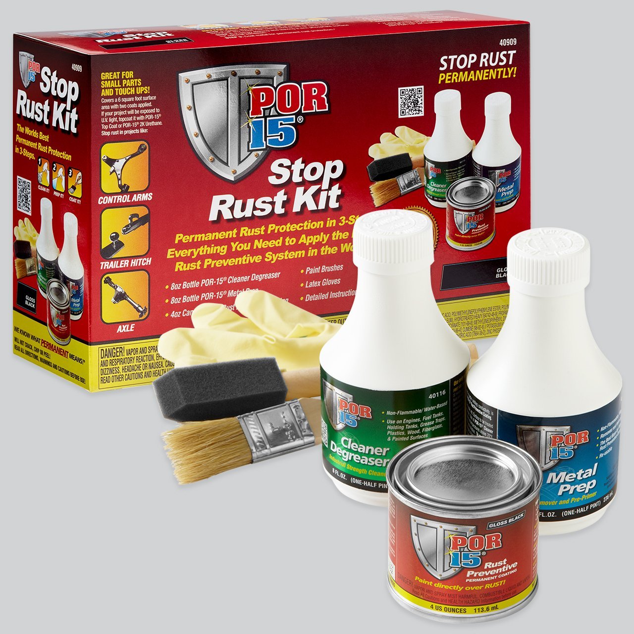 Stop Rust Kit | Automotive Rust Prevention System | POR-15
